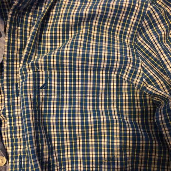 Men’s blue and yellow button up from Nautica - Picture 3 of 4